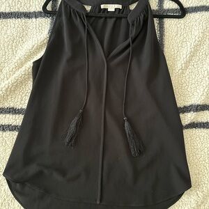 Black Sleeveless Top